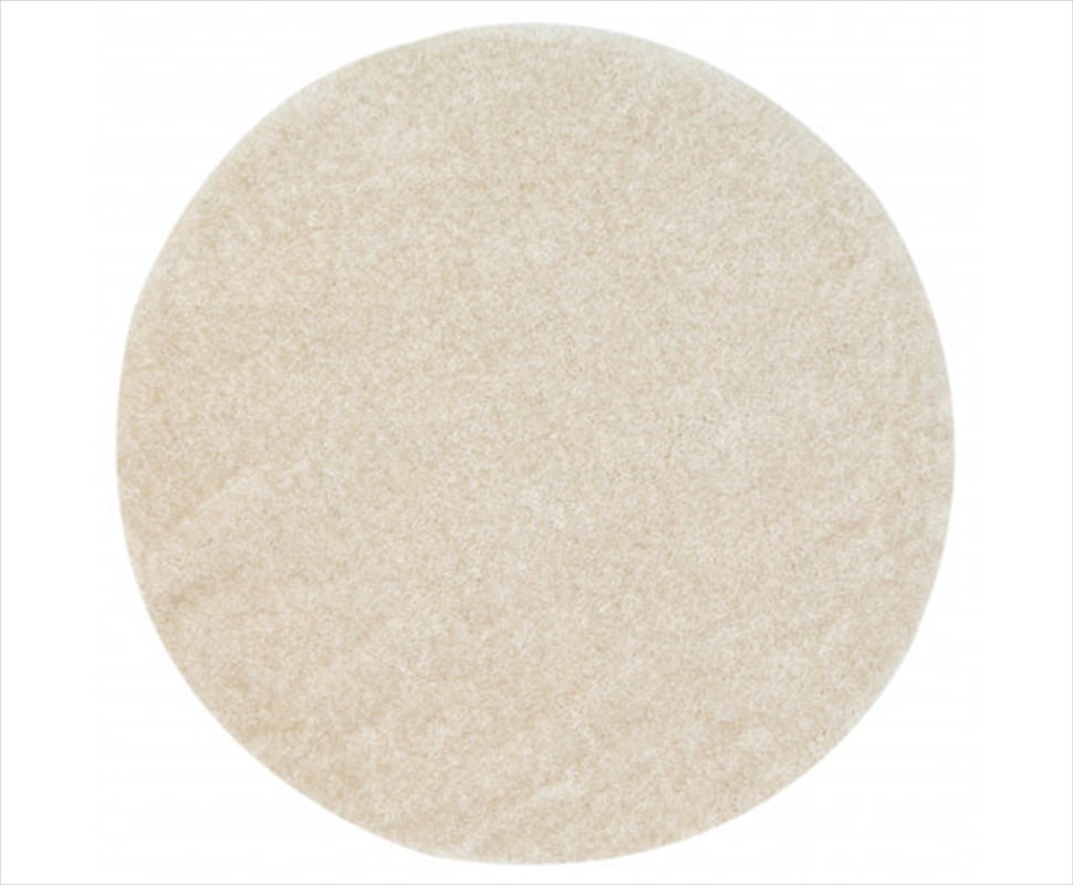 Buy Round Ivory Rug 160x160cm Online Sanity