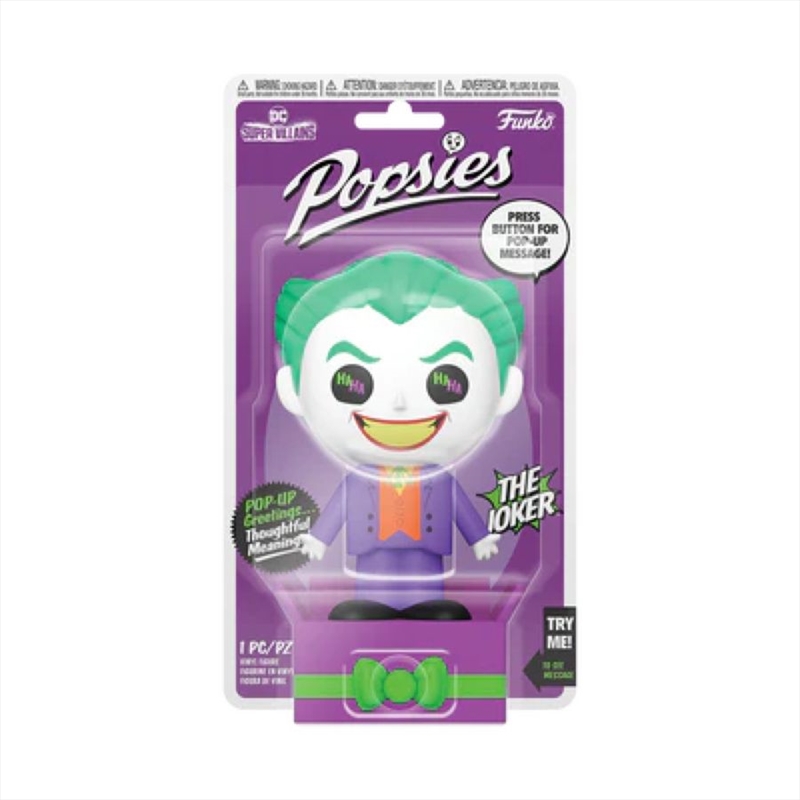 DC Super Villains - Joker Popsies/Product Detail/Funko Collections