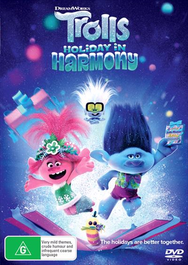 Buy Trolls Holiday In Harmony on DVD Sanity Troll Christmas
