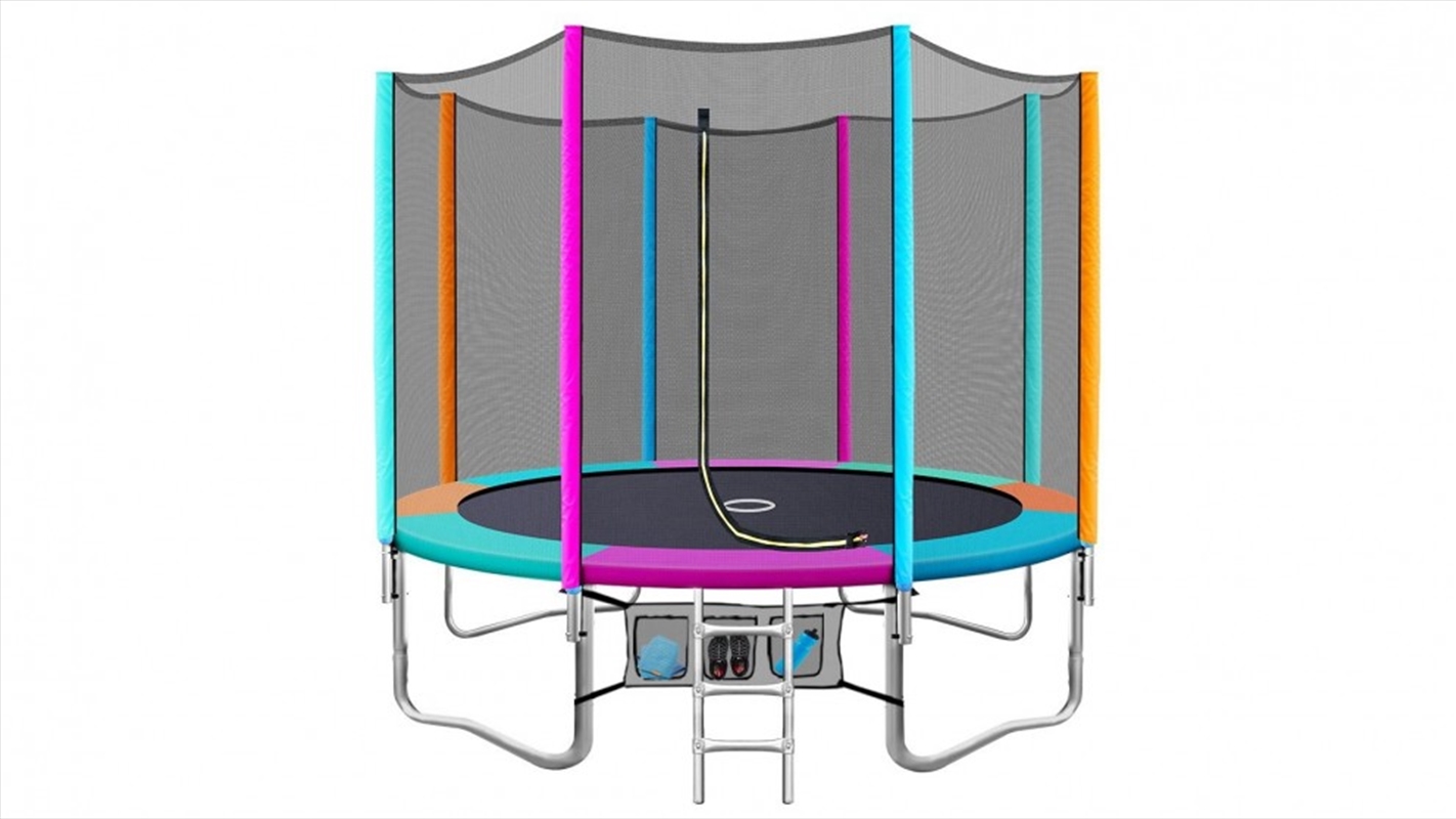 12ft Trampoline Round Trampolines Kids - Multicolour/Product Detail/Sport & Outdoor
