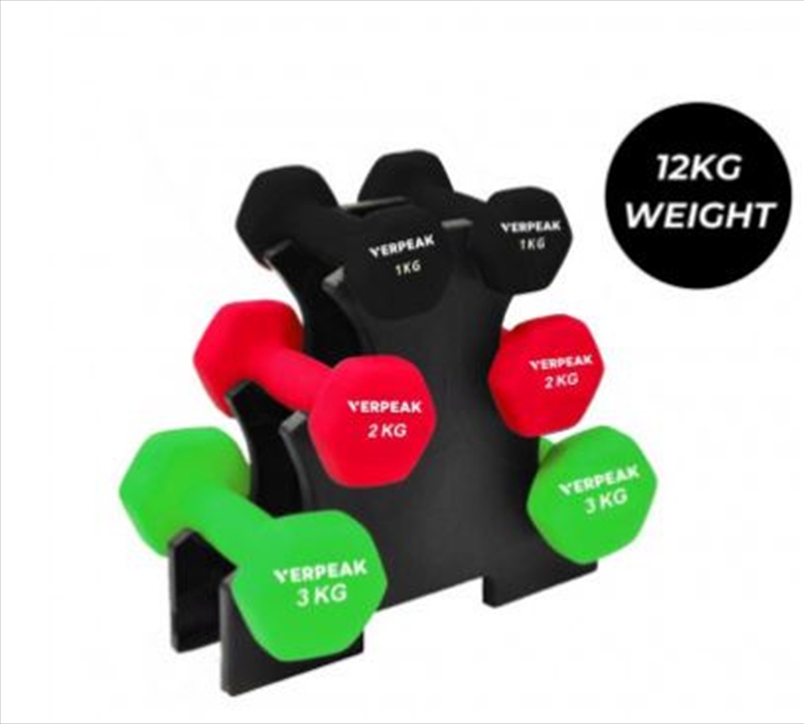12kg Dumbbell Set With Rack/Product Detail/Gym Accessories