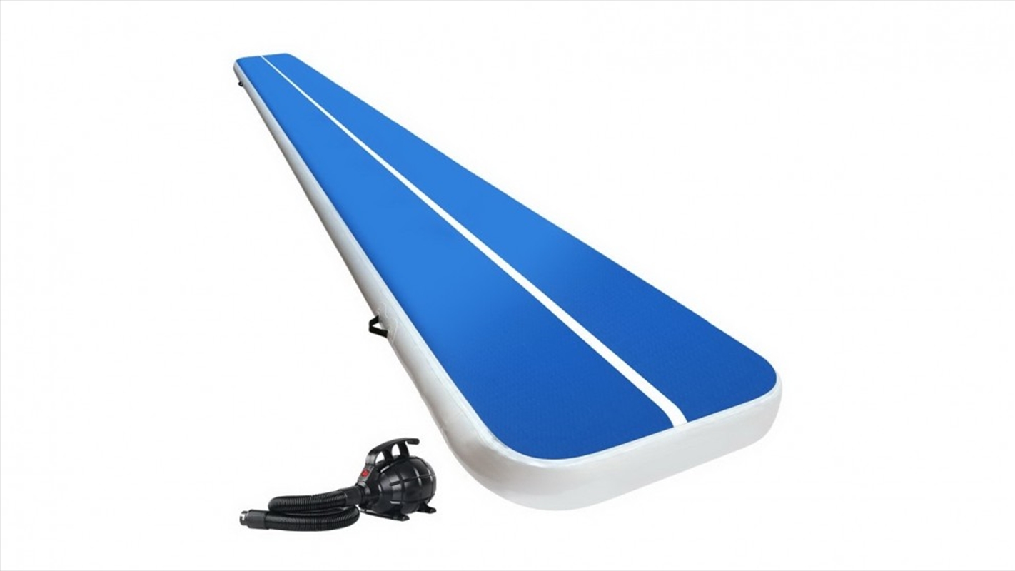Buy 6x1m Air Track Mat With Pump 20cm Thick Blue Online Sanity