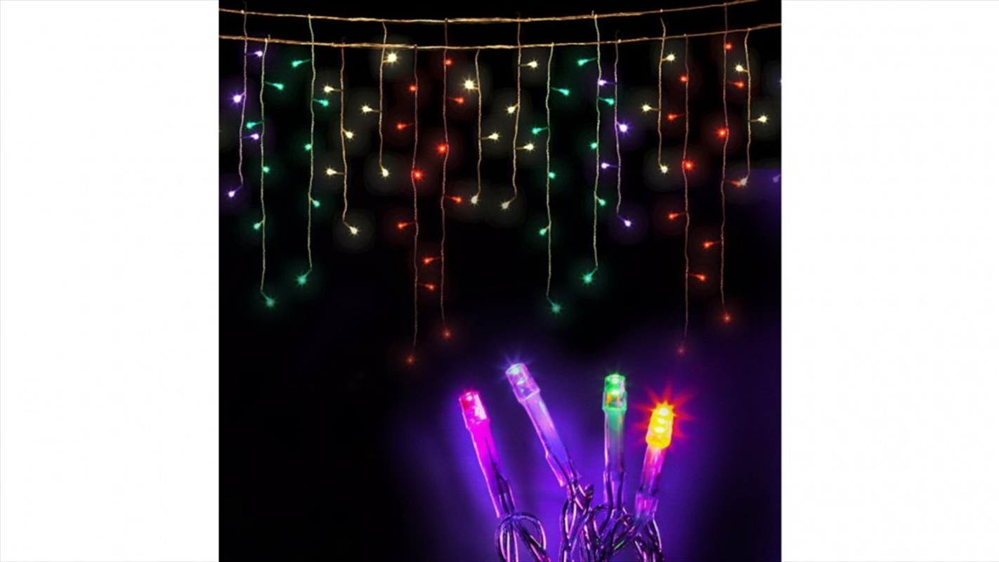 800 Led Christmas Icicle Lights - Multicolour/Product Detail/Party