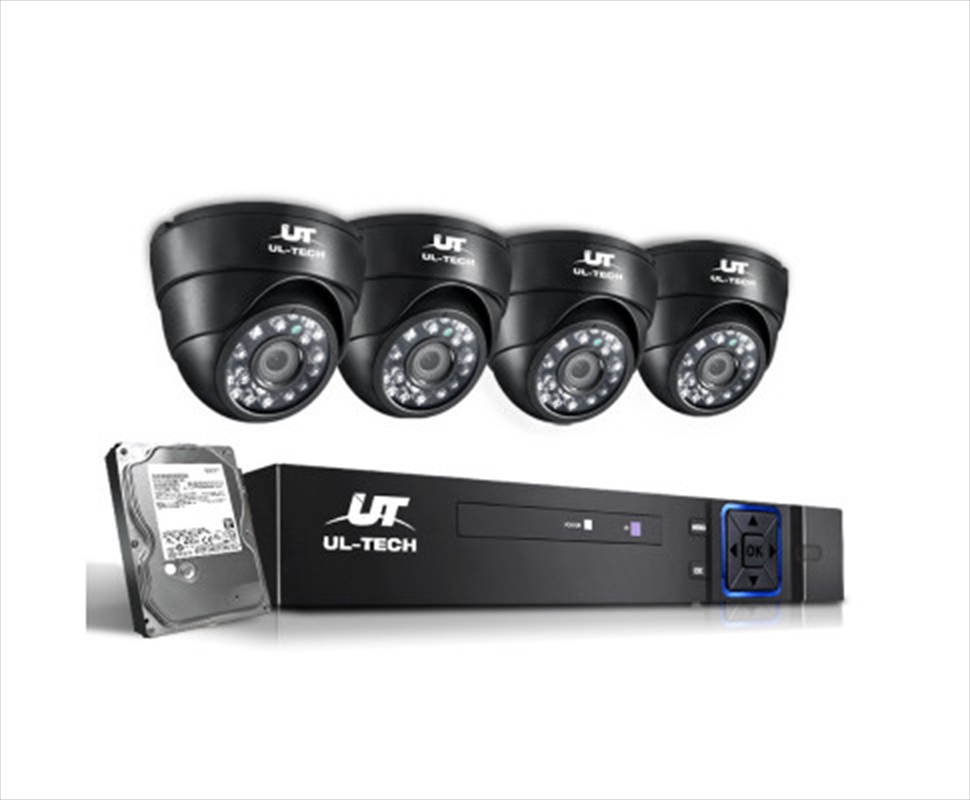 CCTV Security System 2TB 8CH DVR 1080P 4 Camera Sets/Product Detail/Electronics