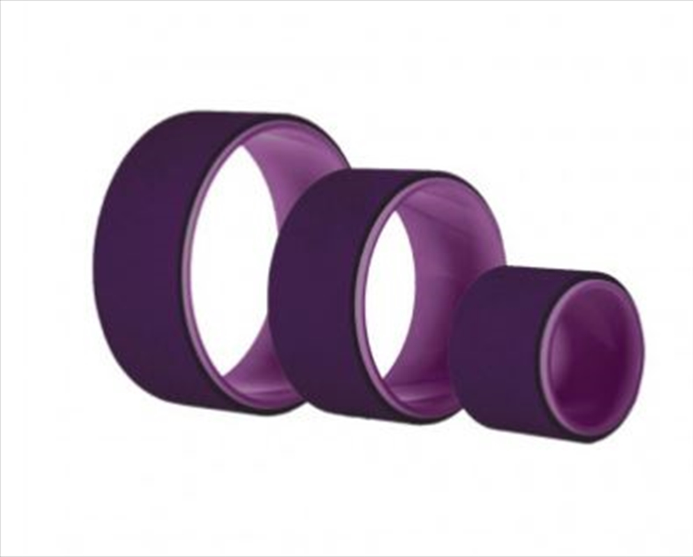 Yoga Wheel 3 Pieces Set Purple/Product Detail/Gym Accessories
