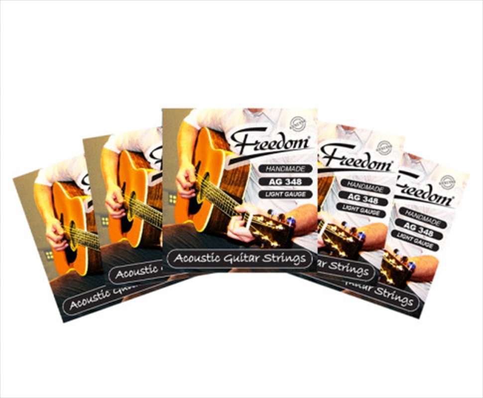 Buy 10 Pack Acoustic Guitar Strings Light Gauge Online Sanity