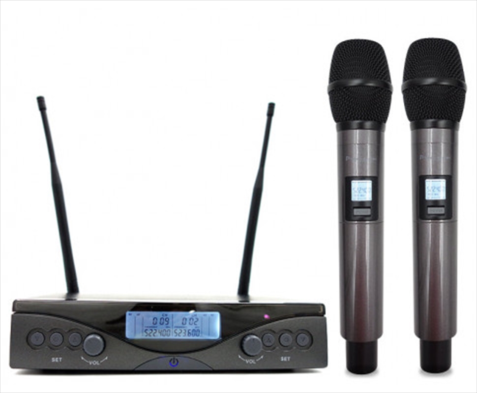 Twin Channel Wireless Microphone System/Product Detail/Electronics