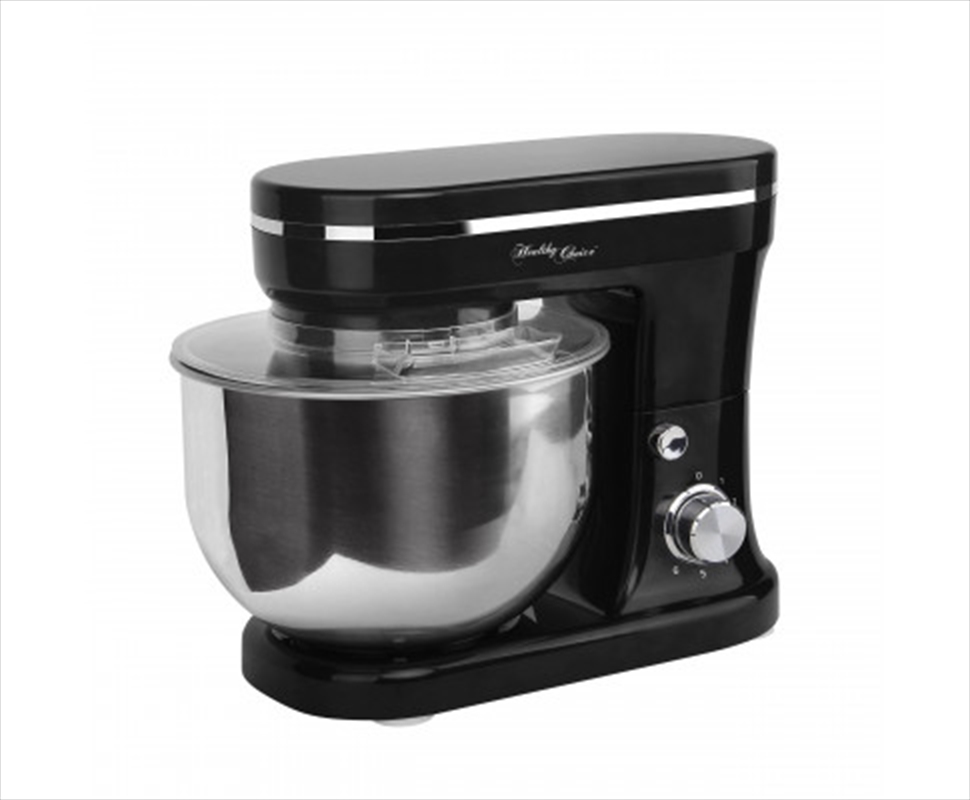Buy 1200W Mix Master 5L Kitchen Stand Mixer w/Bowl/Whisk/Beater Black