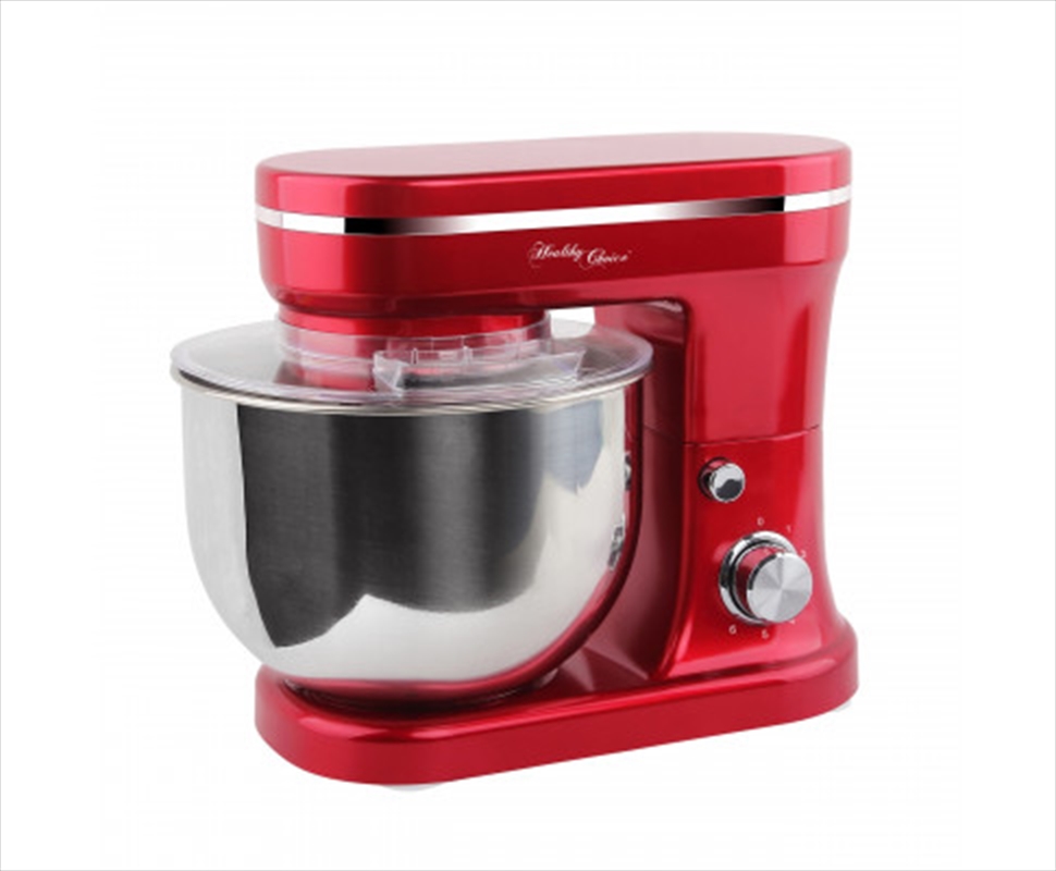 1200W Mix Master 5L Kitchen Stand Mixer w/Bowl/Whisk/Beater - Red/Product Detail/Appliances