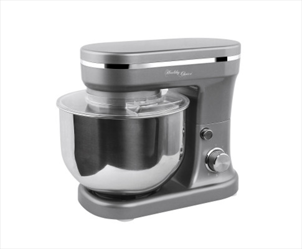 1200W Mix Master 5L Kitchen Stand Mixer w/Bowl/Whisk/Beater - Titanium/Product Detail/Appliances