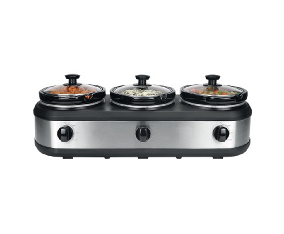 2.5L Electric 3-Pot Slow Cooker/Product Detail/Appliances