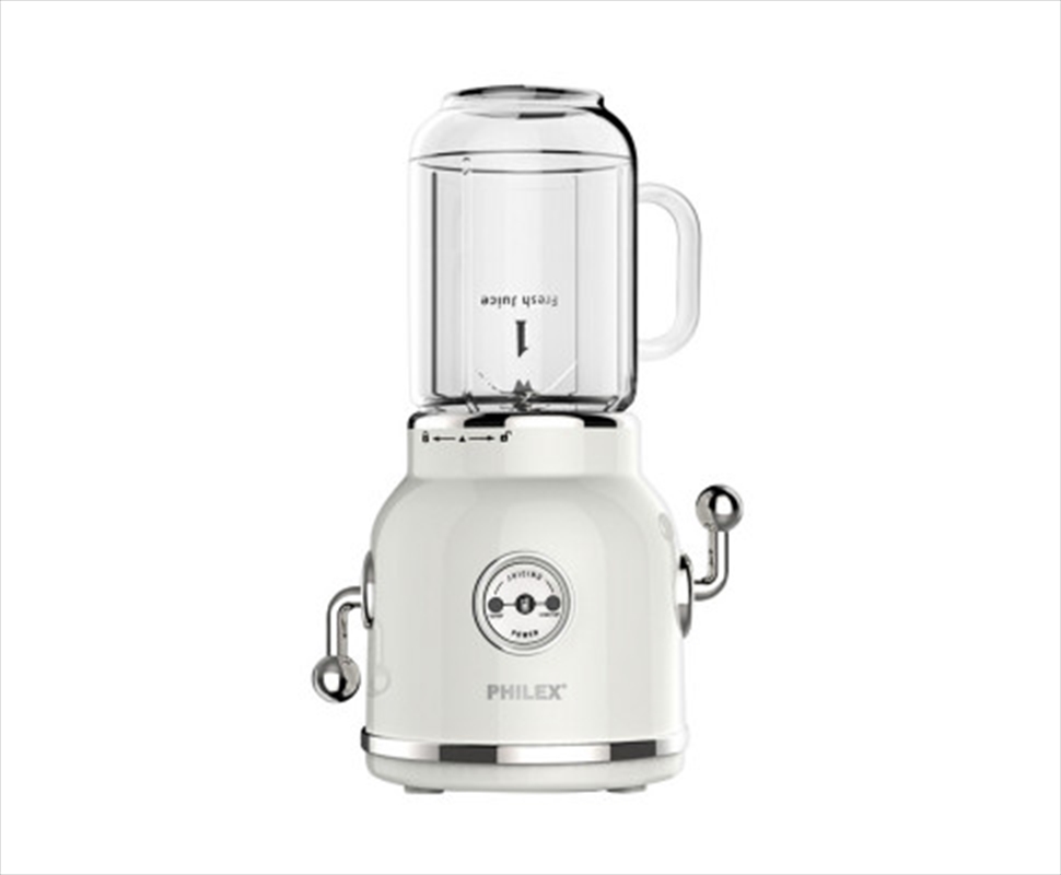 600ml Electric Blender Juice Smoothie Mixer Retro - White/Product Detail/Appliances