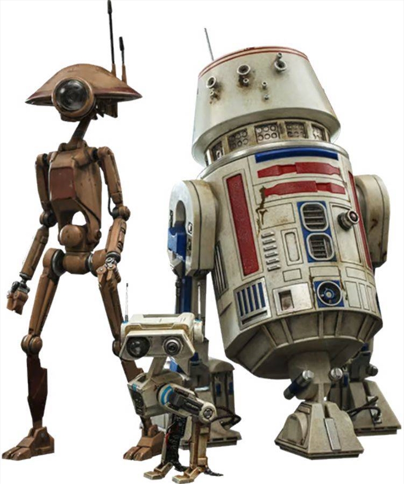 Star Wars: The Book of Boba Fett - R5-D4, Pit Droid, and BD-72 1:6 Scale Figure Set/Product Detail/Figurines