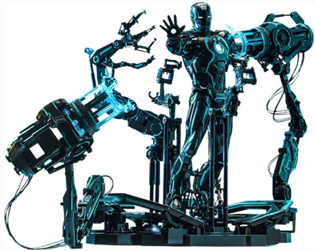 Iron Man - Neon Tech with Suit-up Gantry 1:6 Scale Figure/Product Detail/Figurines
