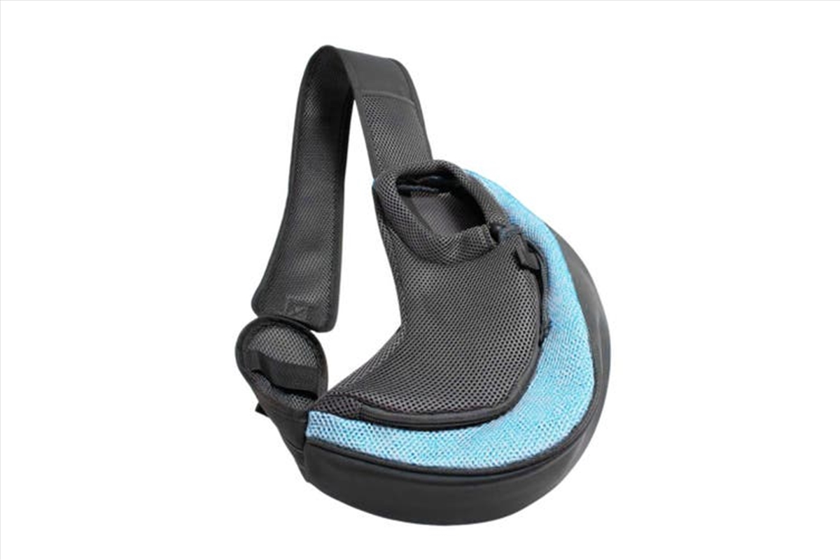 Sling Pouch L - Light Blue/Product Detail/Pet Accessories