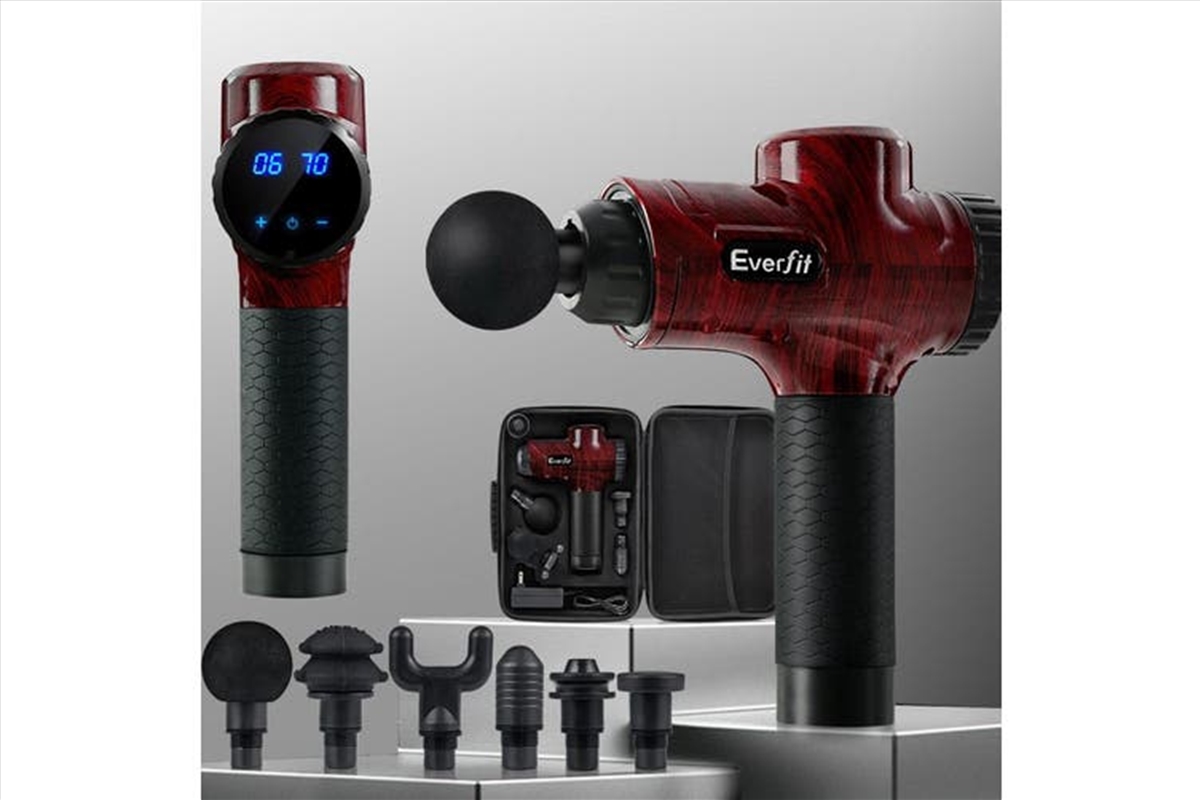 Massage Gun 6 Heads Lcd/Product Detail/Therapeutic