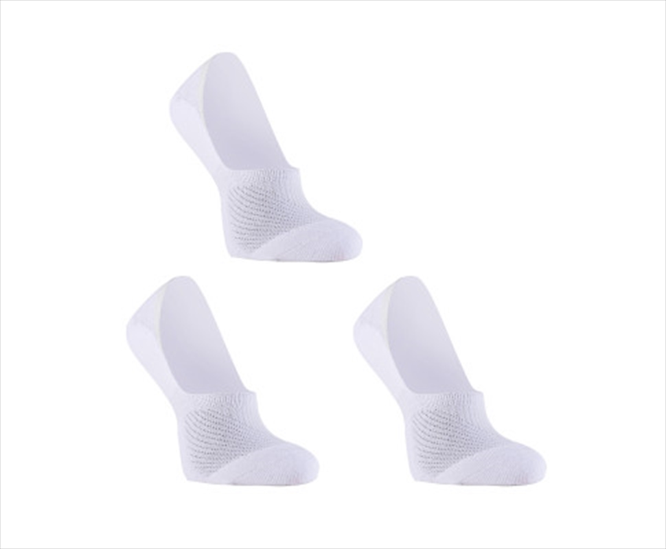 3 Pack Small White Cushion No Show Ankle Socks Non-Slip Breathable/Product Detail/Socks