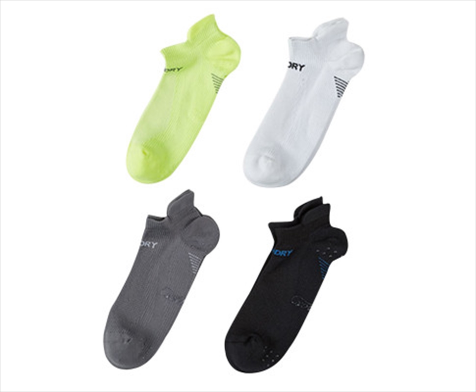 4 Pack Medium Multi Colour Seamless Sport Sneakers Socks Non-Slip Heel Tab/Product Detail/Socks