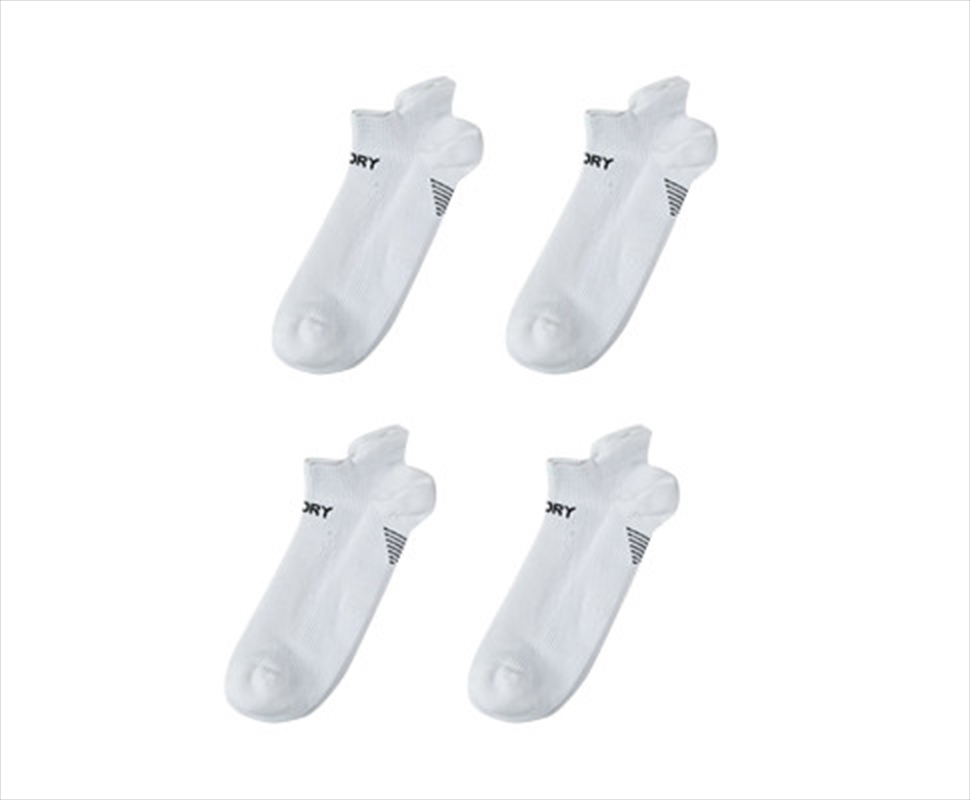 4 Pack Small White Seamless Sport Sneakers Socks Non-Slip Heel Tab/Product Detail/Socks