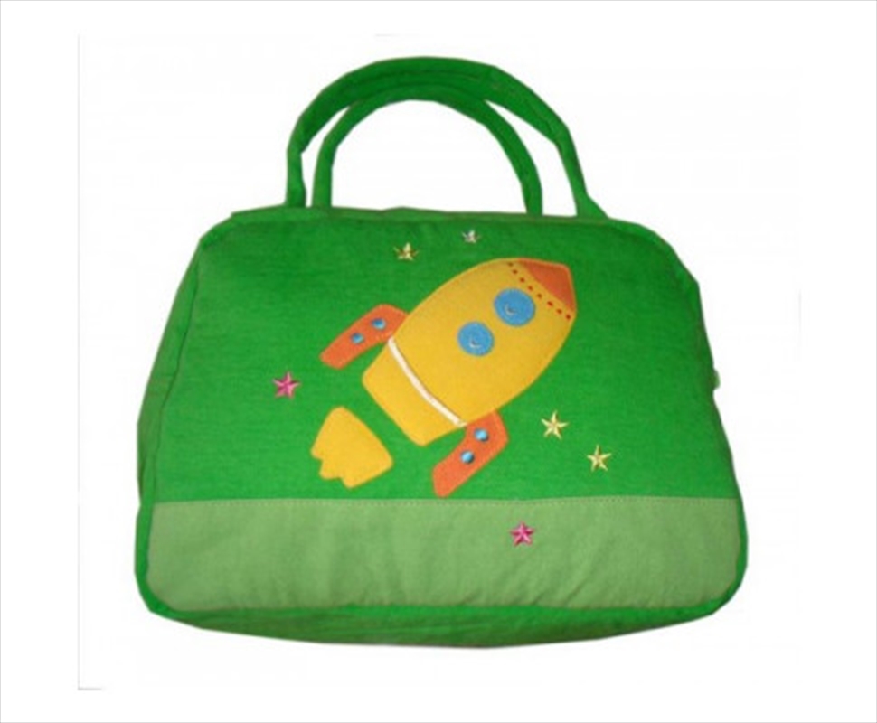 Rocket Lunch Box Cover - Green/Product Detail/Lunchboxes
