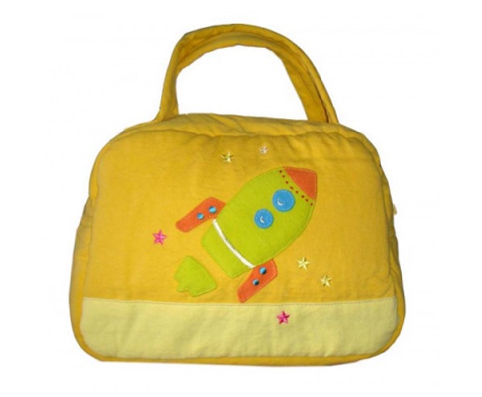 Rocket Lunch Box Cover - Yellow/Product Detail/Lunchboxes