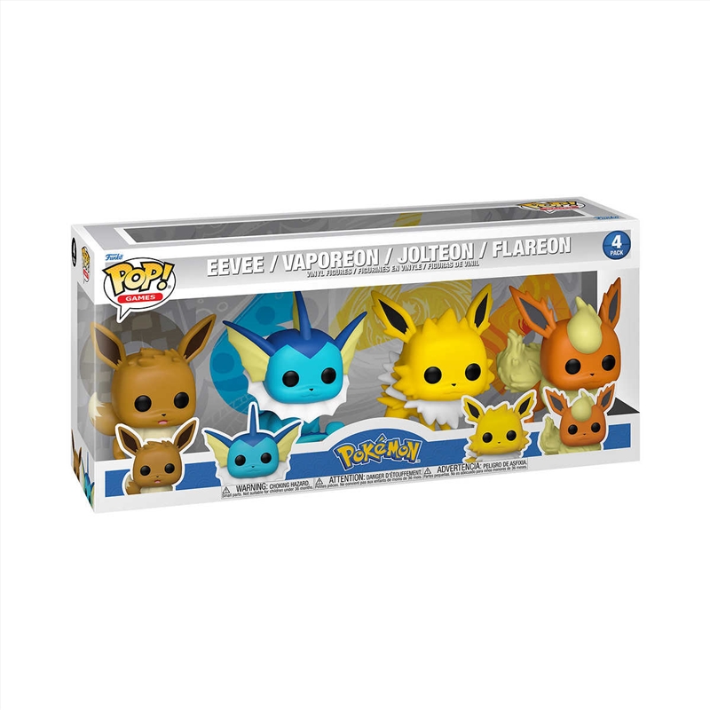 Pokemon - Eeveelutions Pop! Vinyl 4Pk RS/Product Detail/TV