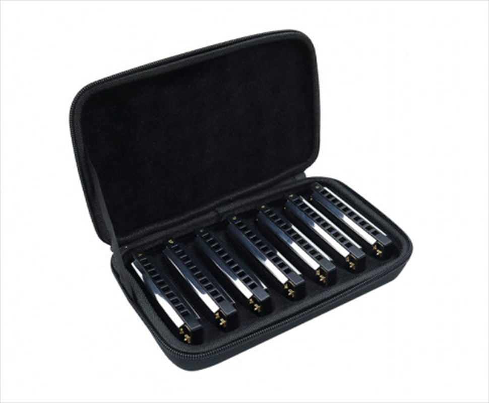 7 Pack Harmonica Set Key of A B Flat C D E F G  10 Hole/Product Detail/Musical Instruments