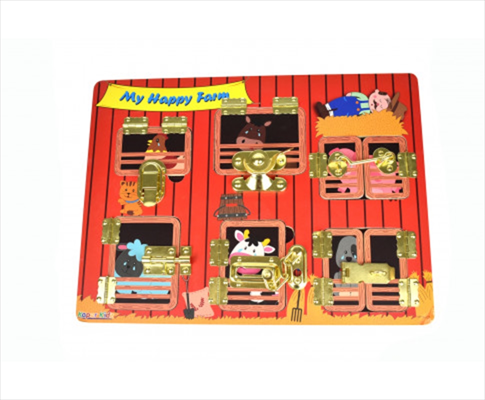 Buy My Happy Farm Latches Puzzle Online | Sanity