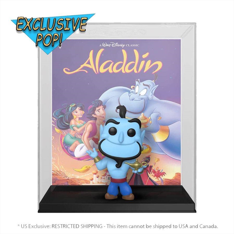 Aladdin (1992) - Genie US Exclusive Pop! VHS Cover [RS]/Product Detail/Movies