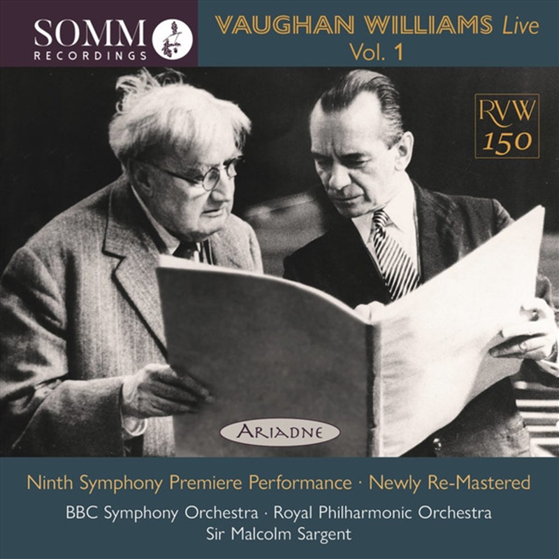 Vaughan Williams Live 1/Product Detail/Classical