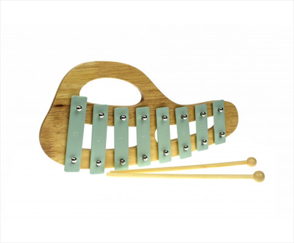 Wooden Xylophone Spring - Green/Product Detail/Toys