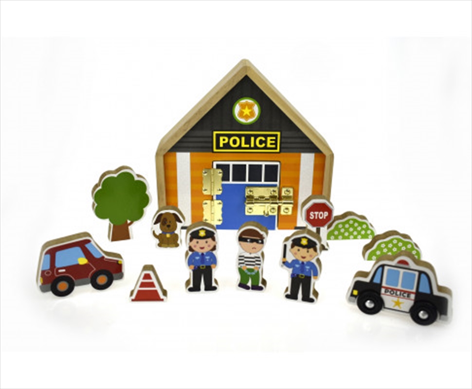 Buy Metal Latch Playset Police Online Sanity