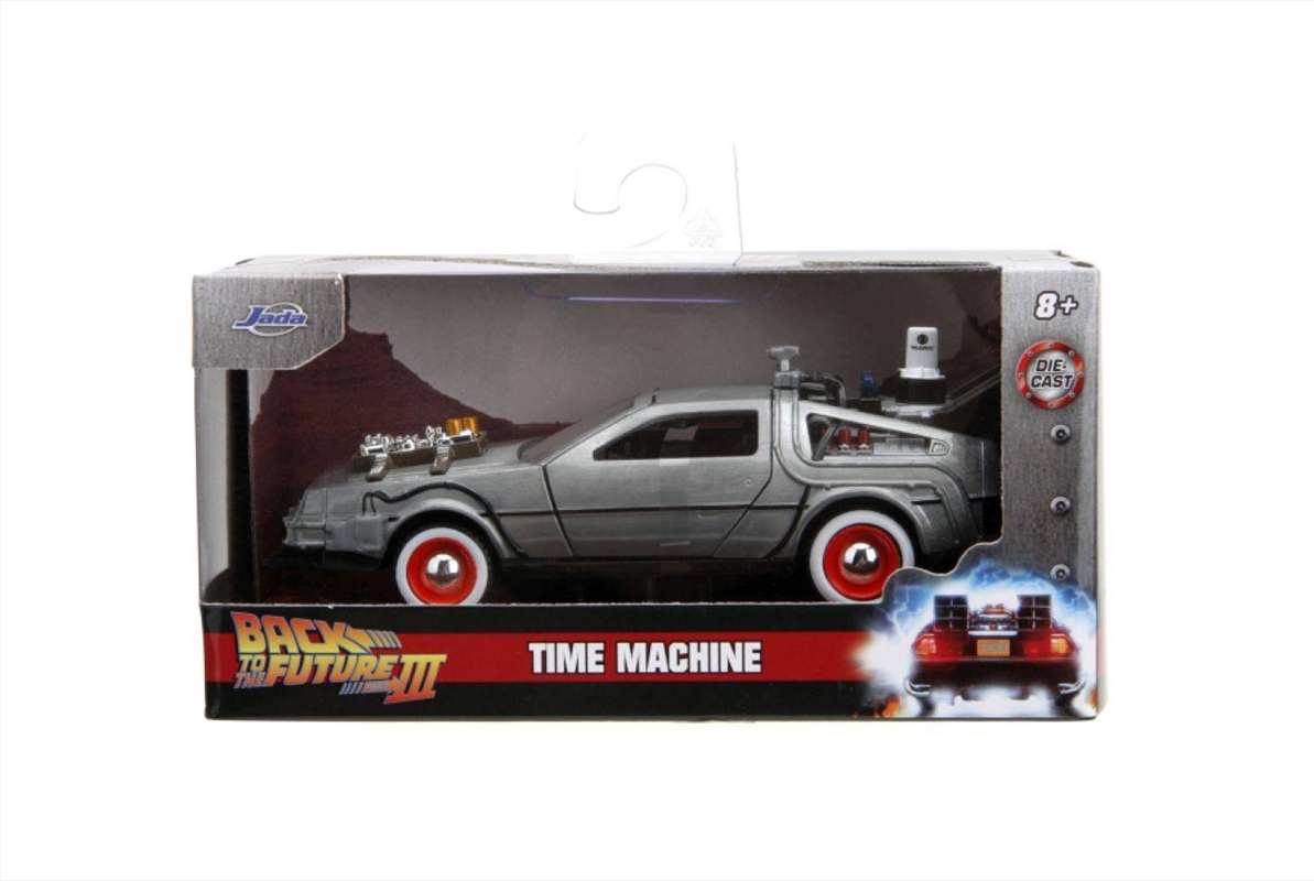 Back to the Future 3 - DeLorean 1:32 Scale/Product Detail/Figurines