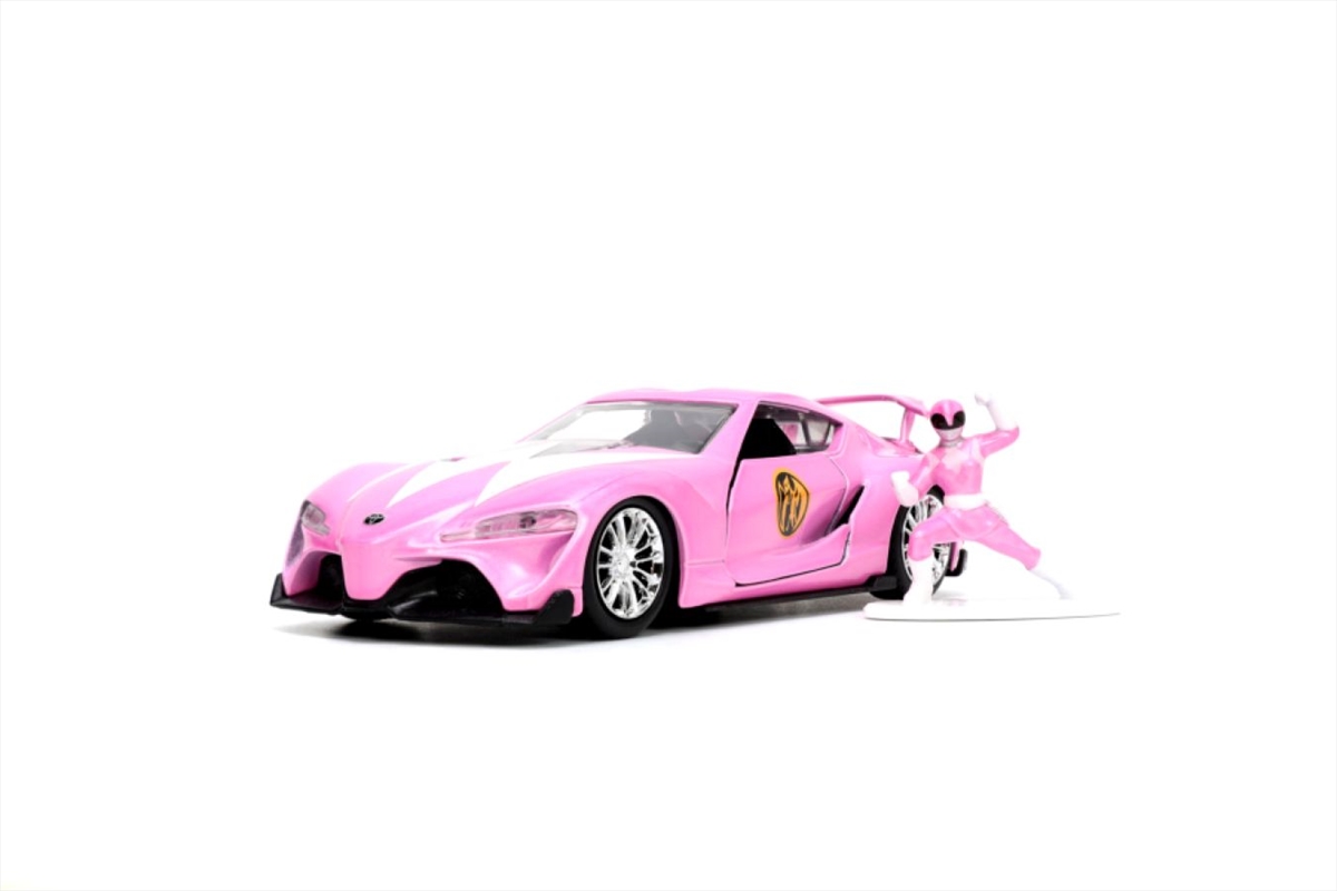 Power Rangers - Toyota FT-1 with Pink Ranger 1:32 Scale/Product Detail/Figurines