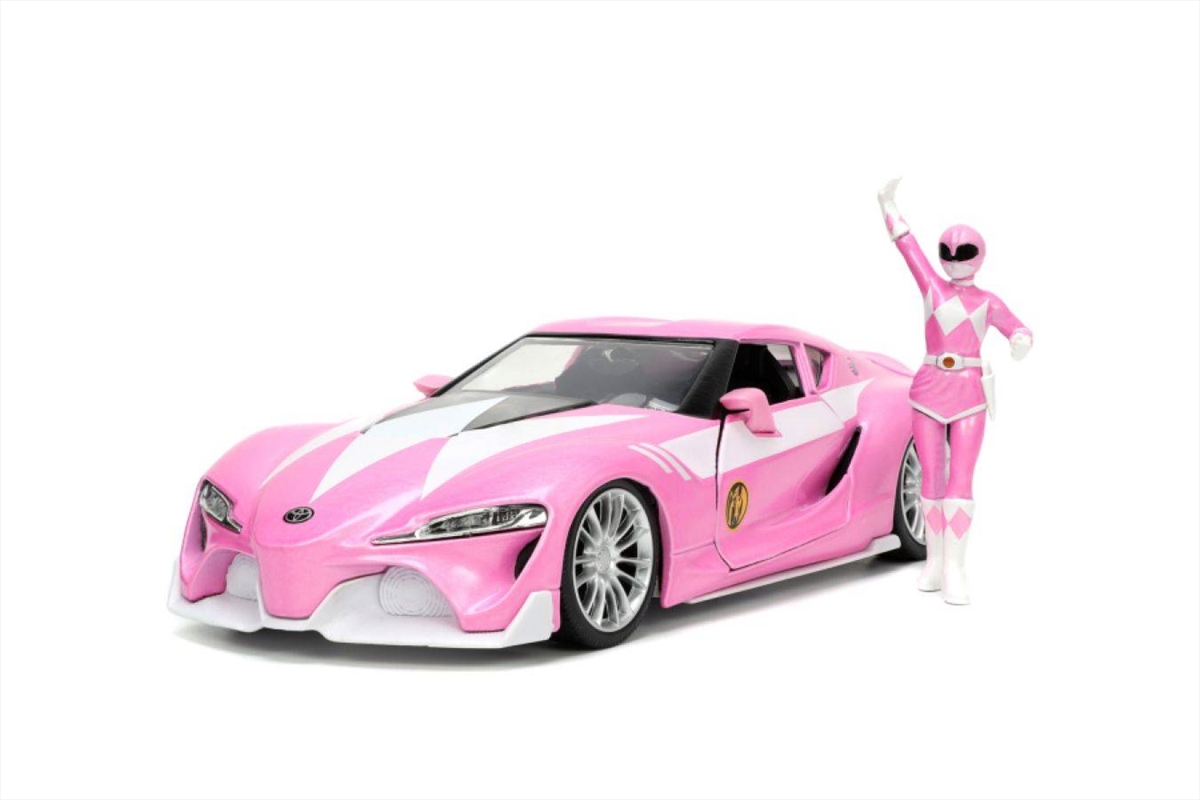 Power Rangers - Toyota FT-1 with Pink Ranger 1:24 Scale/Product Detail/Figurines