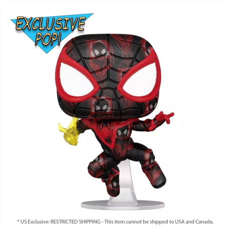 Marvel's Spider-Man: Miles Morales (Artist Series) US Exclusive Pop! Vinyl [RS]/Product Detail/Deluxe Pop Vinyl
