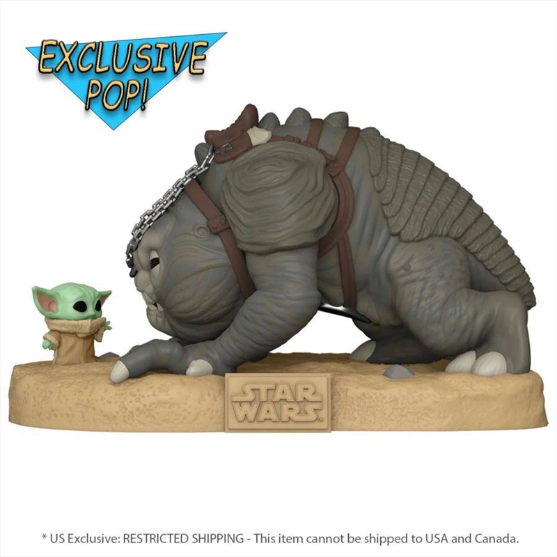 Star Wars: Book of Boba Fett - Rancor with Grogu US Exclusive 10" Pop! Vinyl (RS)/Product Detail/Movies