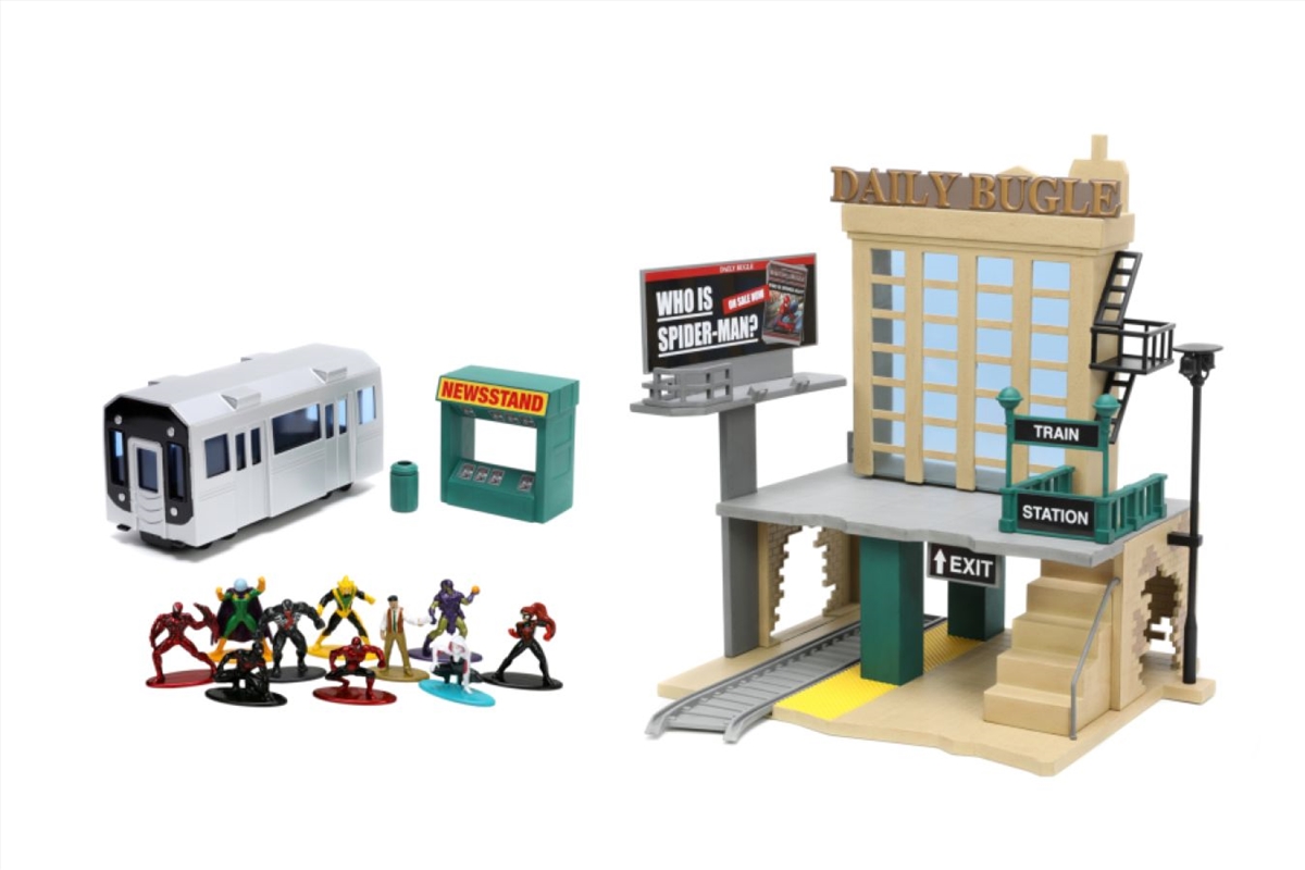 Spider-Man (comics) - New York City Deluxe Nano Scene Exclusive/Product Detail/Figurines