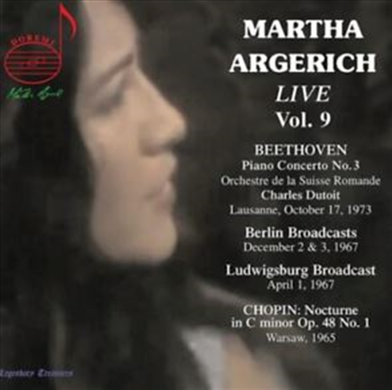 Martha Argerich Live Vol 9/Product Detail/Classical