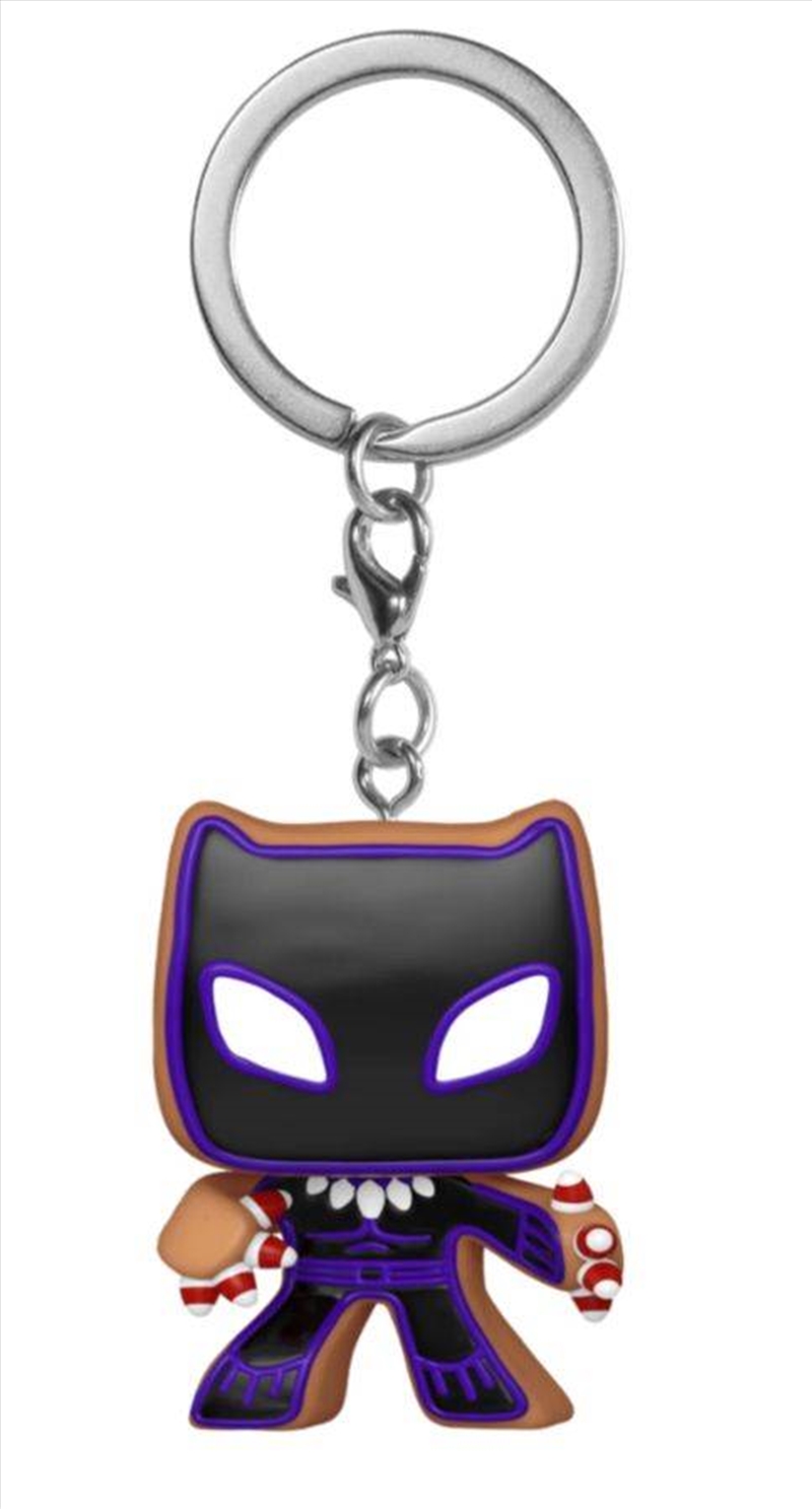 Marvel Comics - Black Panther Holiday US Exclusive Pop! Keychain [RS]/Product Detail/Pop Vinyl Keychains