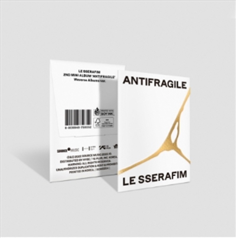 Antifragile: 2nd Mini Weverse Ver./Product Detail/World
