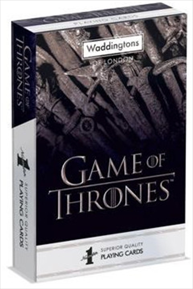 Game Of Thrones Playing Cards/Product Detail/Card Games