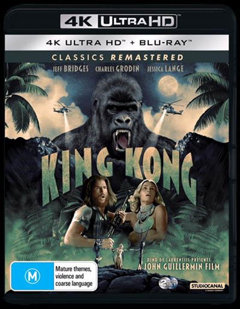 King Kong  Blu-ray + UHD - Classics Remastered/Product Detail/Action