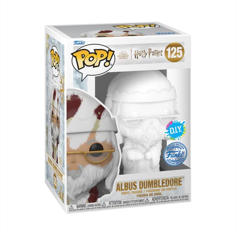 Harry Potter - Dumbledore Holiday DIY US Exclusive Pop! Vinyl [RS]/Product Detail/Movies