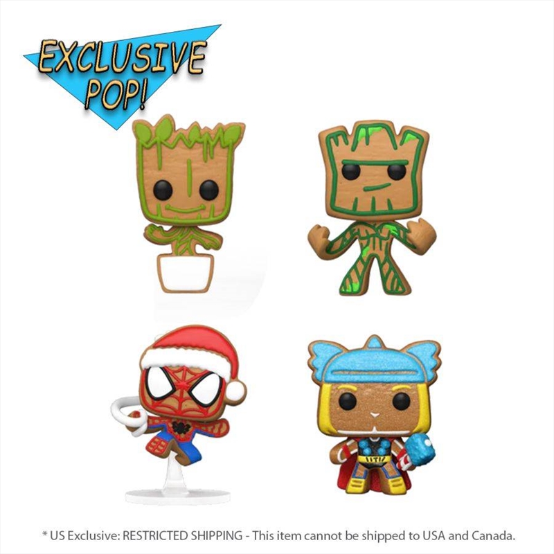 Marvel - Tree Holiday Box US Exclusive Pocket Pop! 4-Pack [RS]/Product Detail/Funko Collections