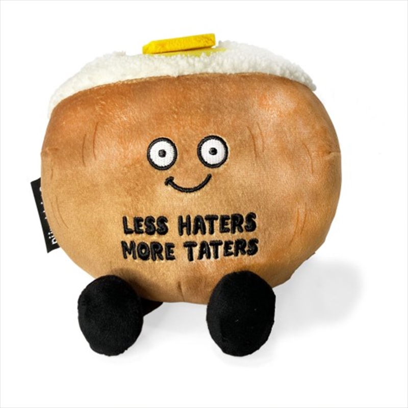 Punchkins “Less Haters, More Taters” Plush Potato/Product Detail/Plush Toys