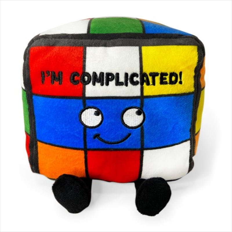 Punchkins “I’m Complicated!” Plush Rubiks Cube/Product Detail/Plush Toys