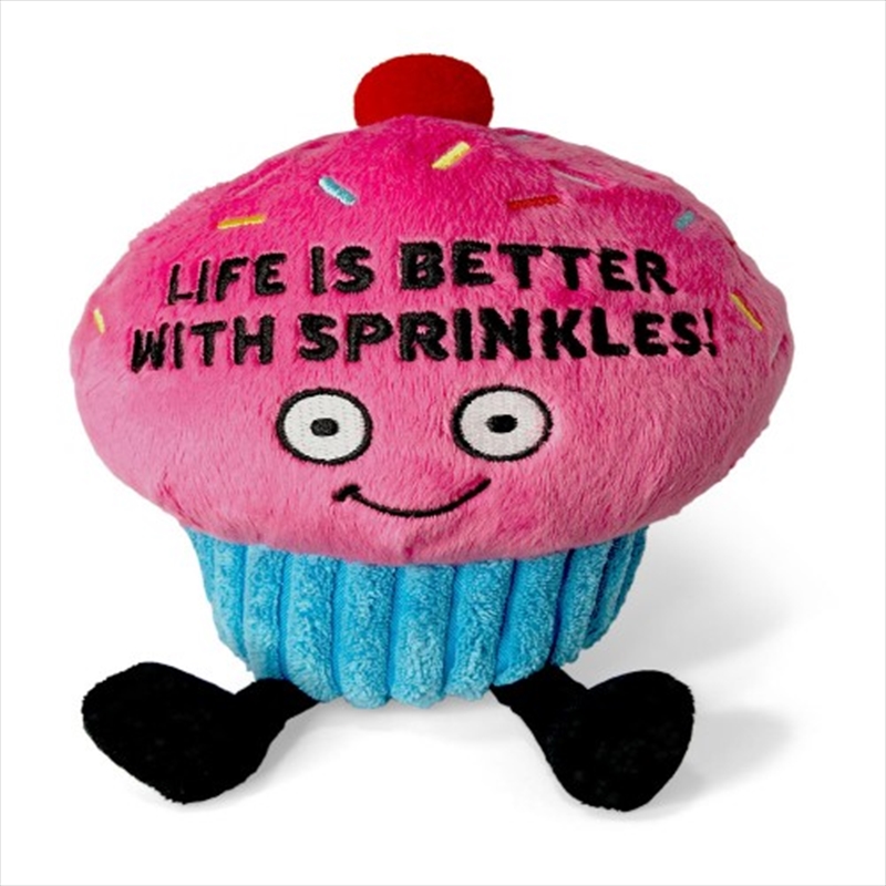 Punchkins “Life is Better with Sprinkles!” Cupcake/Product Detail/Plush Toys