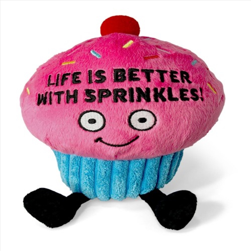 Punchkins “Life is Better with Sprinkles!” Cupcake/Product Detail/Plush Toys