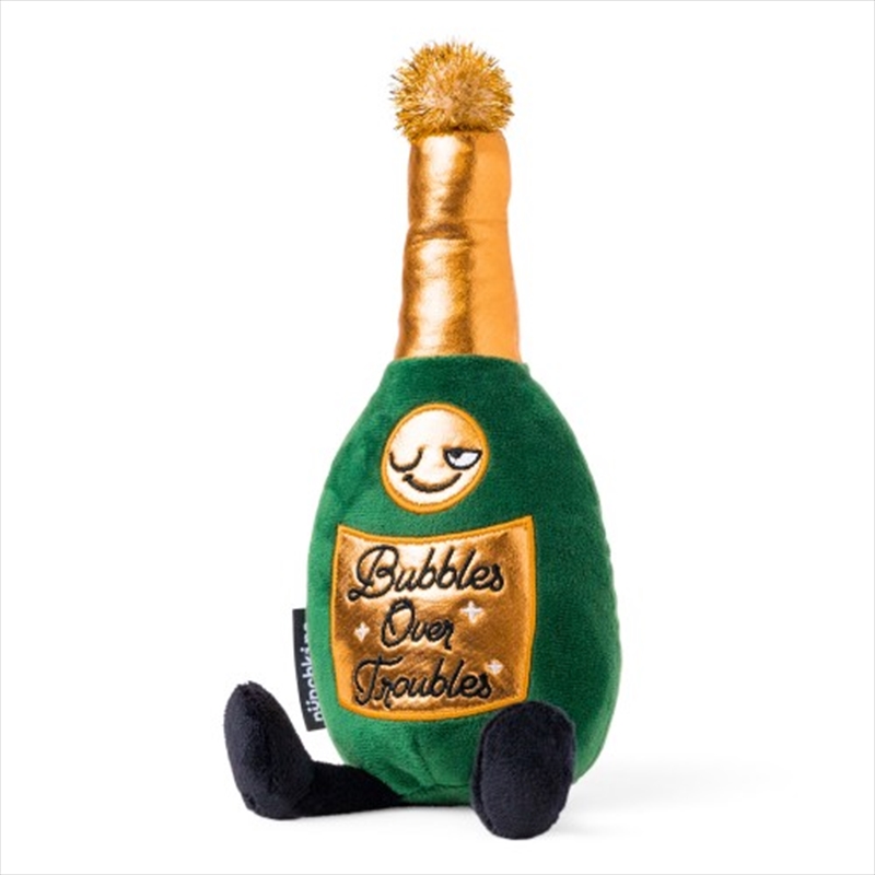 Punchkins “Bubbles Over Troubles” Plush Champagne Bottle/Product Detail/Plush Toys